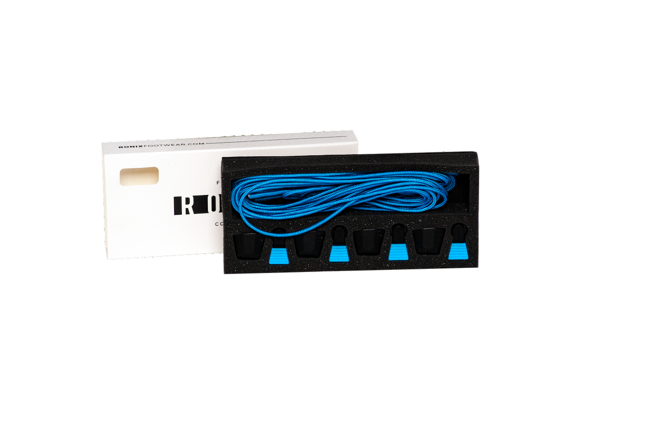 RONIX AutoLock Kit - Blue (set of 4 Laces and AutoLocks)