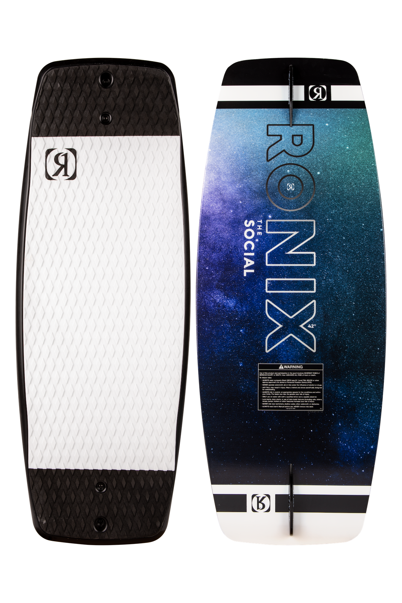 2024 Ronix Social - Black / White / Galaxy