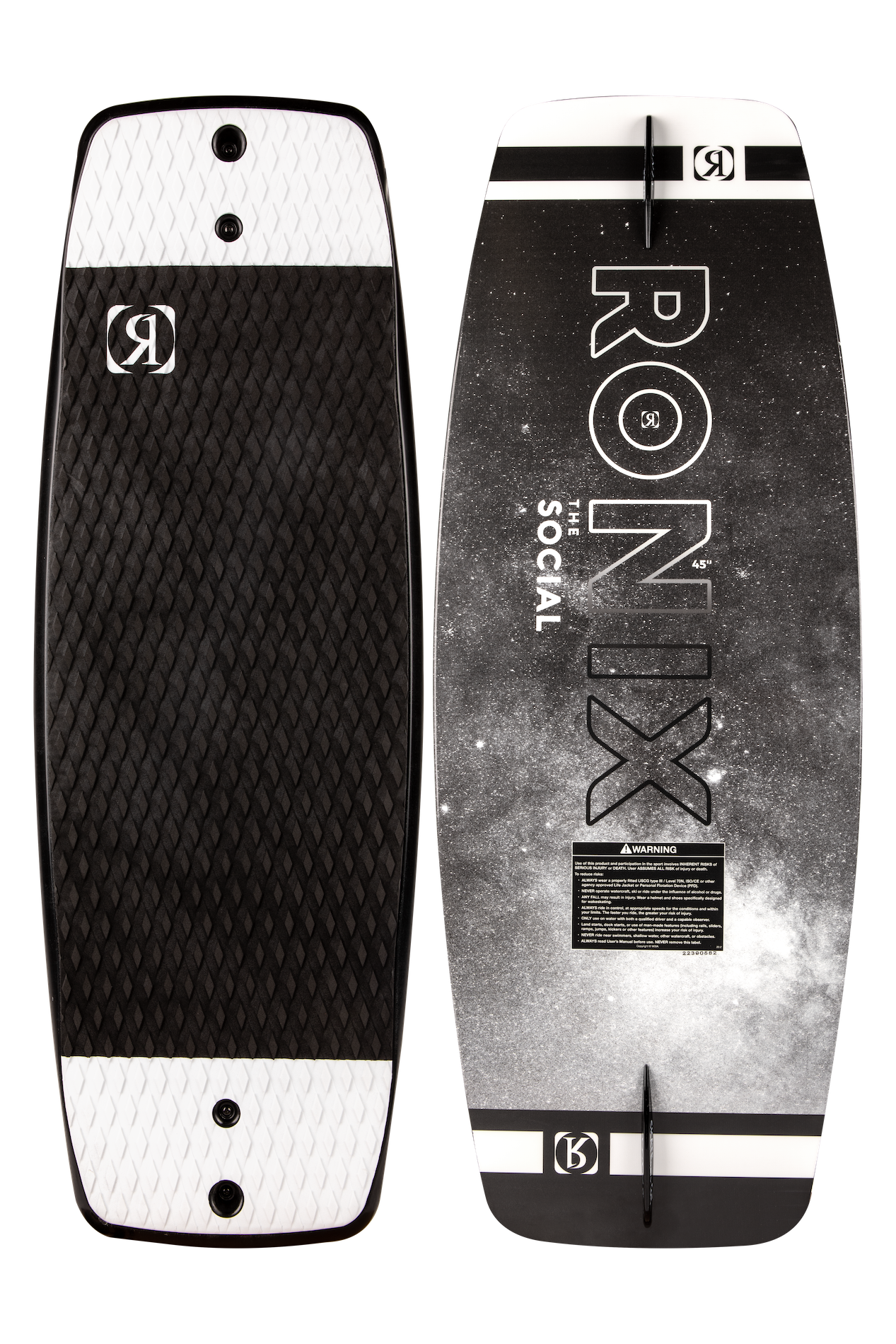 2024 Ronix Social - Black / White / Galaxy