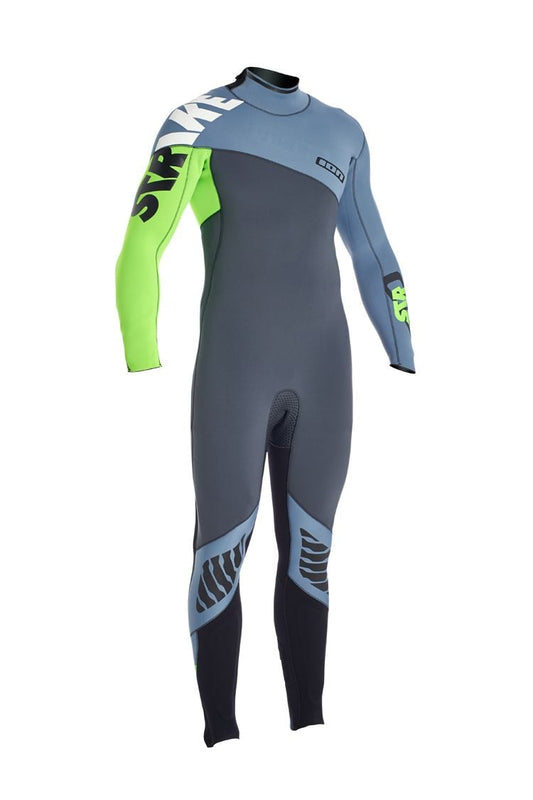 ION - Wetsuit BS - Strike Semidry 4,5 DL grey/lime 54/XL