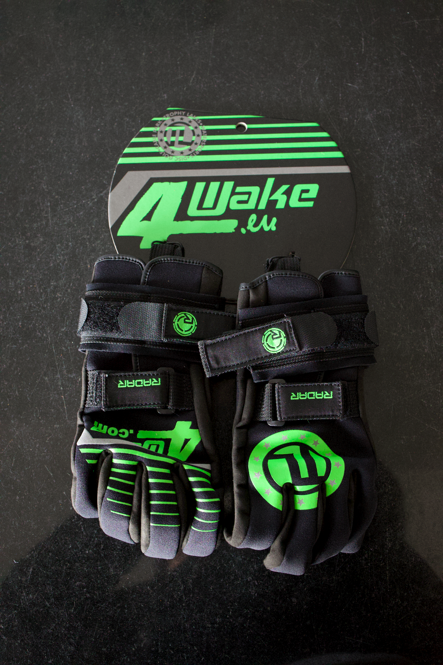 4Wake Glove Black/Green