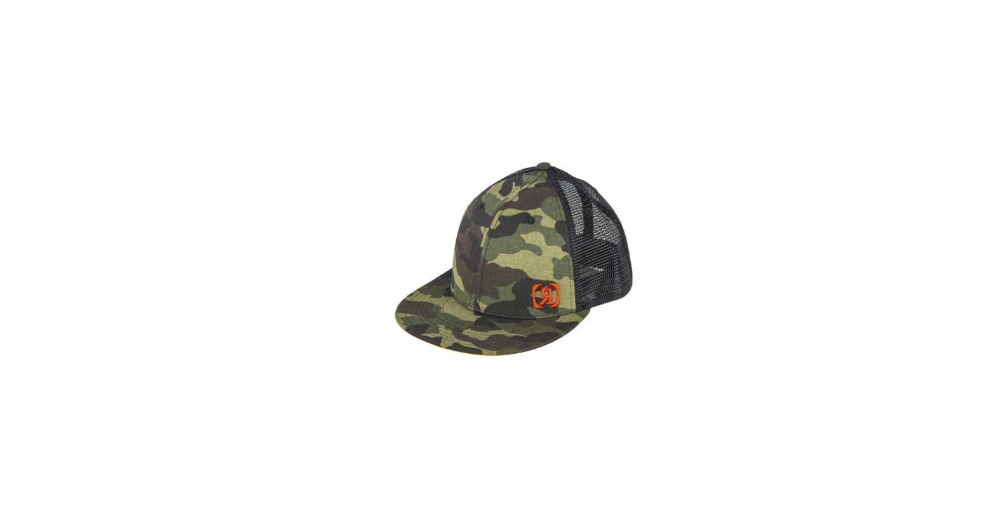 RONIX Road Trip Fitted Hat Camo/Orange 7 3/8"