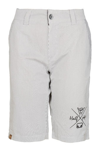HP Stripe Shorts M white/black