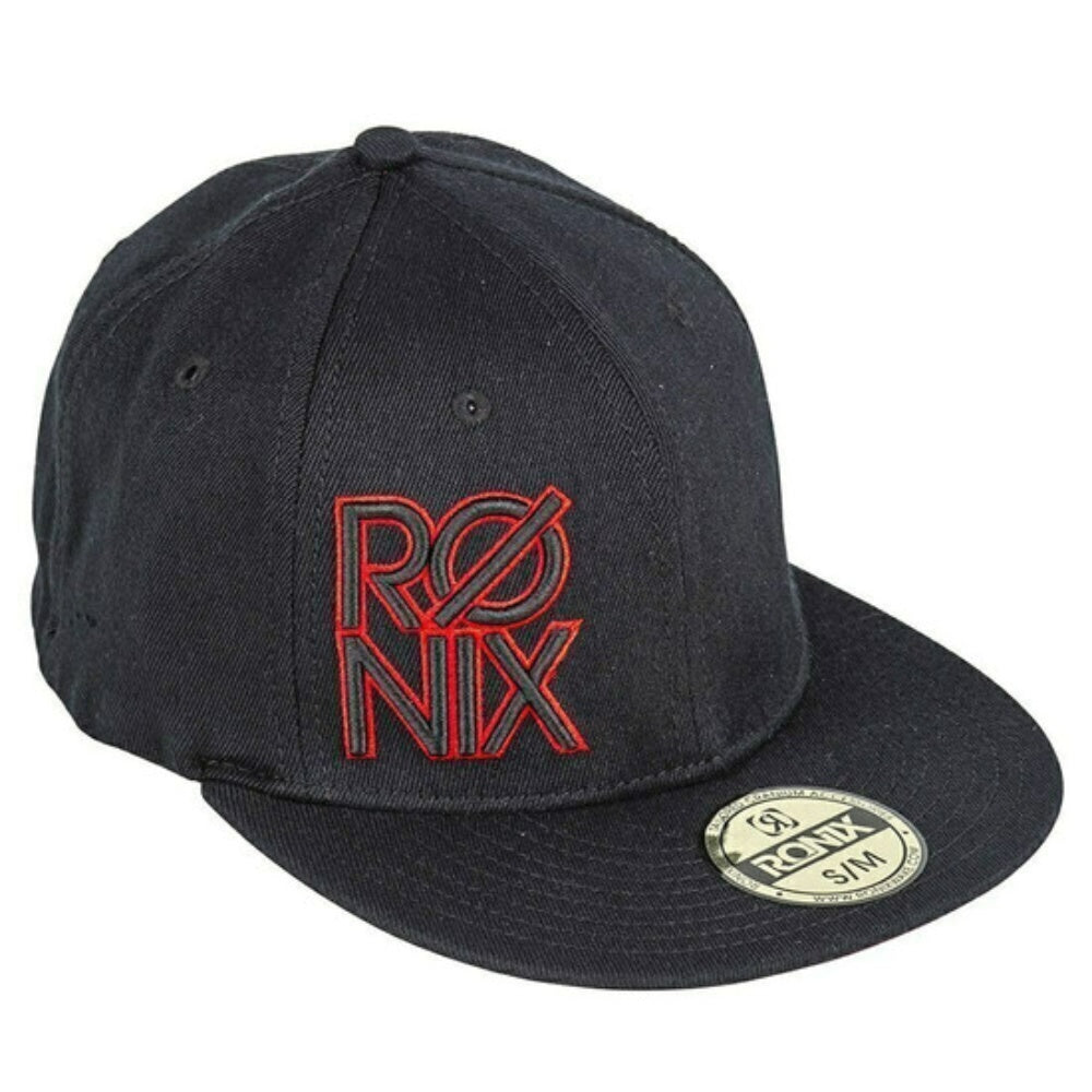RONIX The Flex Hat Black/Red L/XL