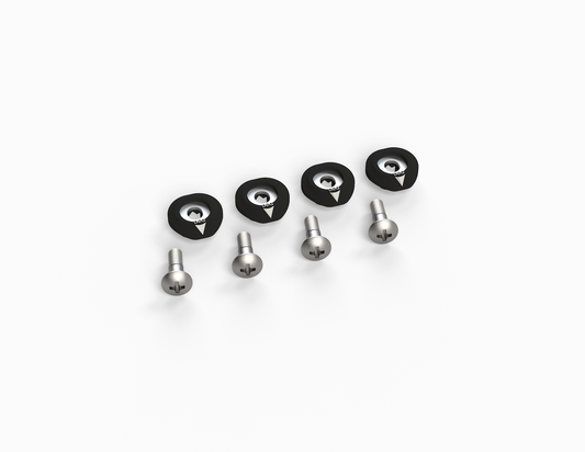2017 RONIX - 1/4-20 Baseless Boot Hardware- Set of 4