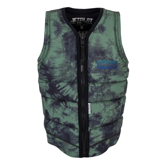 Jetpilot Prime Youth CE Impact Vest military