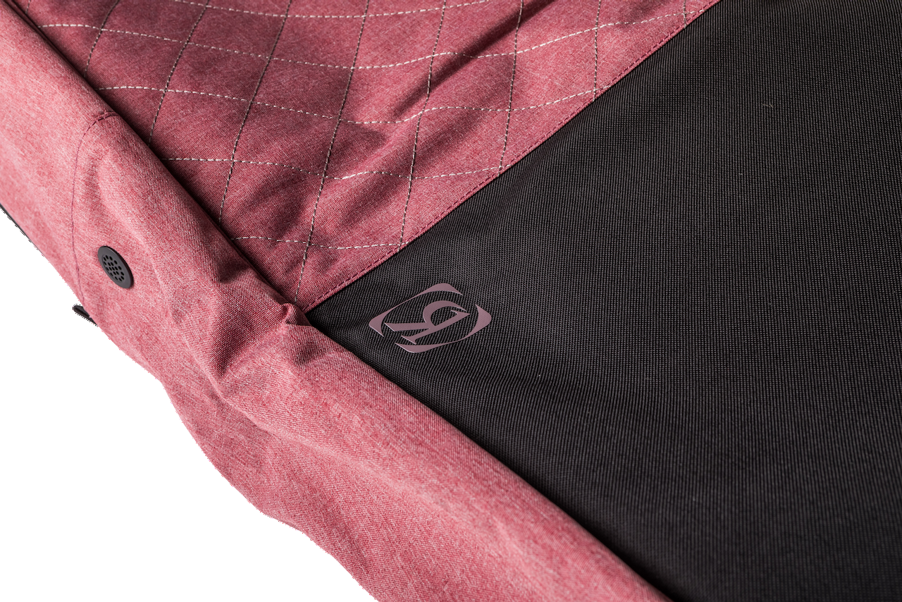 Board Bag Dusty Rose - gepolstert