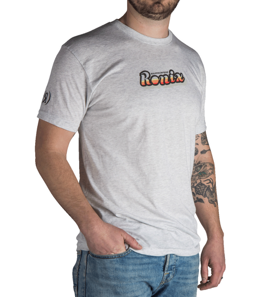 Sunset Surf - T-Shirt - Heather Oatmeal