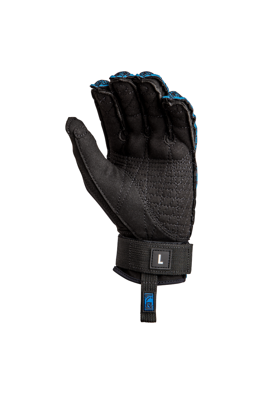 2024 Radar Vapor-A BOA Inside-Out Glove - Black / True Blue Ariaprene