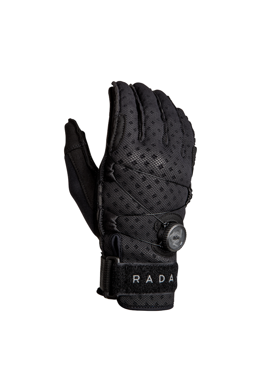 2024 Radar Vapor-K BOA Inside-Out Glove - Black / Shadow Ariaprene