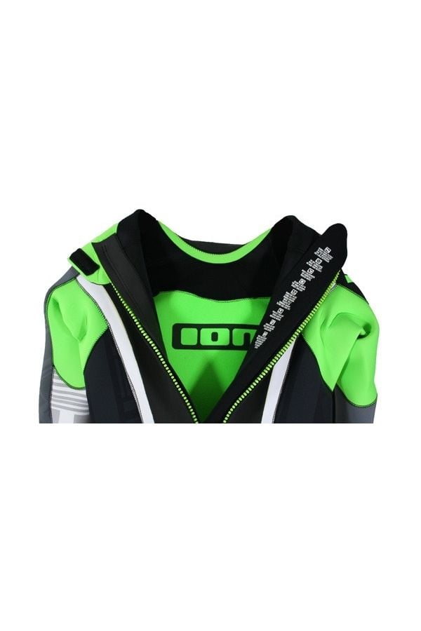 ION - Wetsuit BS - Strike Overknee LS 4/3 DL grey/lime 52/L