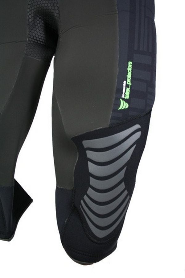 ION - Wetsuit BS - Strike Overknee LS 4/3 DL grey/lime 52/L