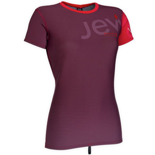ION - Neo Top Women 2/1 SS aubergine/red 38/M