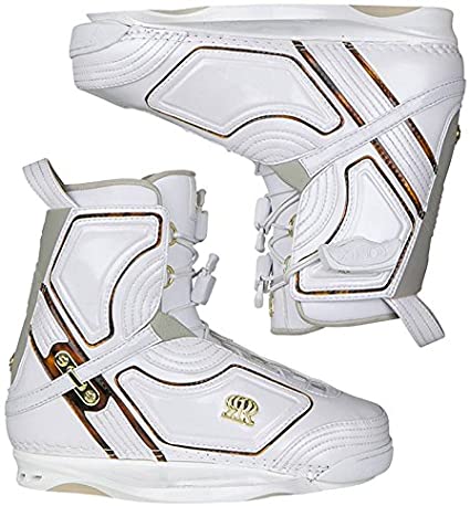 2012 Ronix - FHL Boots 8 Pearl White / Tortoise