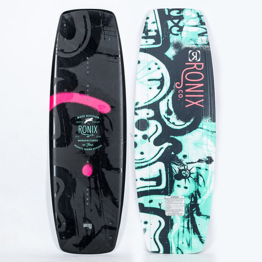 2019 Ronix - Quarter Til Midnight Black /Pink / Azure 129 Grind base