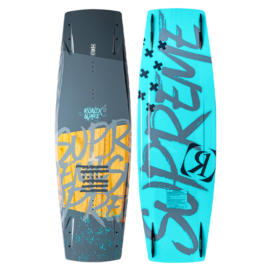 2020 Ronix - Supreme - ATR Sandwich - Splattered Grey & Cyan Blue - 141