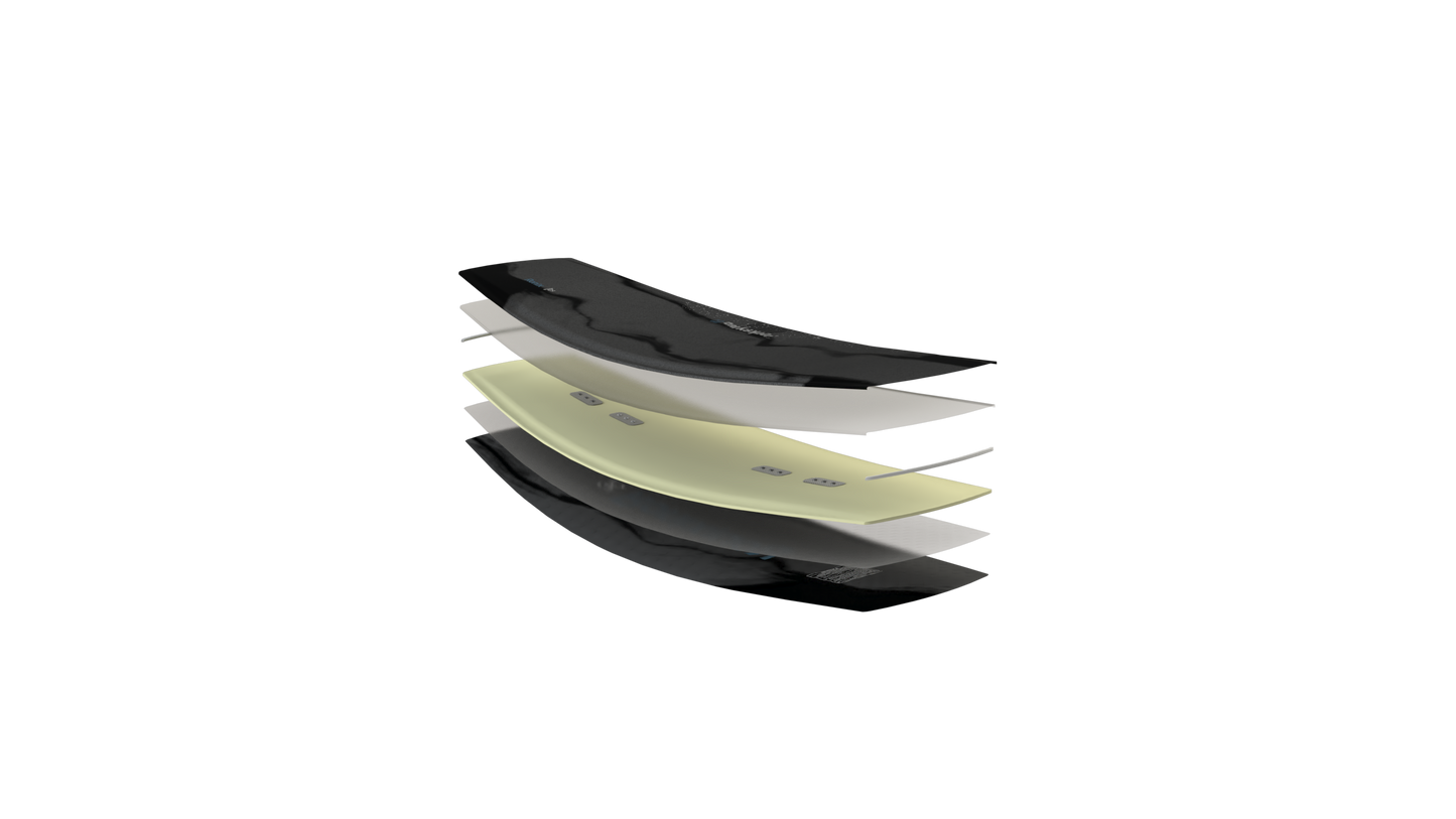 2022 RONIX Parks - Modello - Black / Smoked Chrome - 144