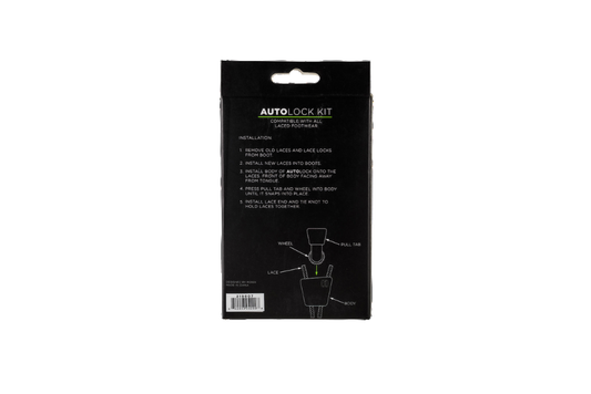 RONIX AutoLock Kit - Caffeinated Red (set of 4 Laces and AutoLocks)
