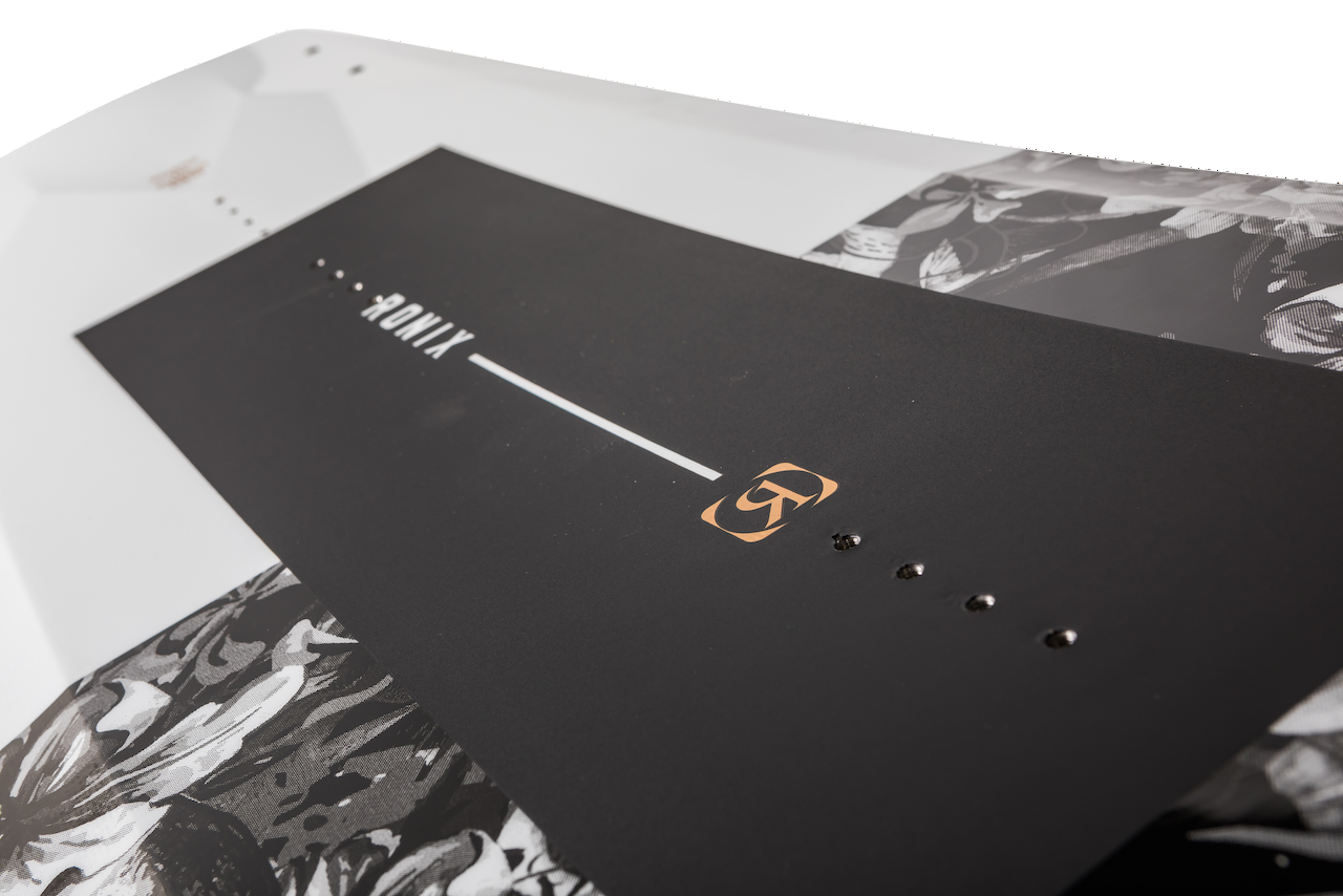 2024 Ronix Quarter 'Til Midnight - SF - White /Black Sugar Skull