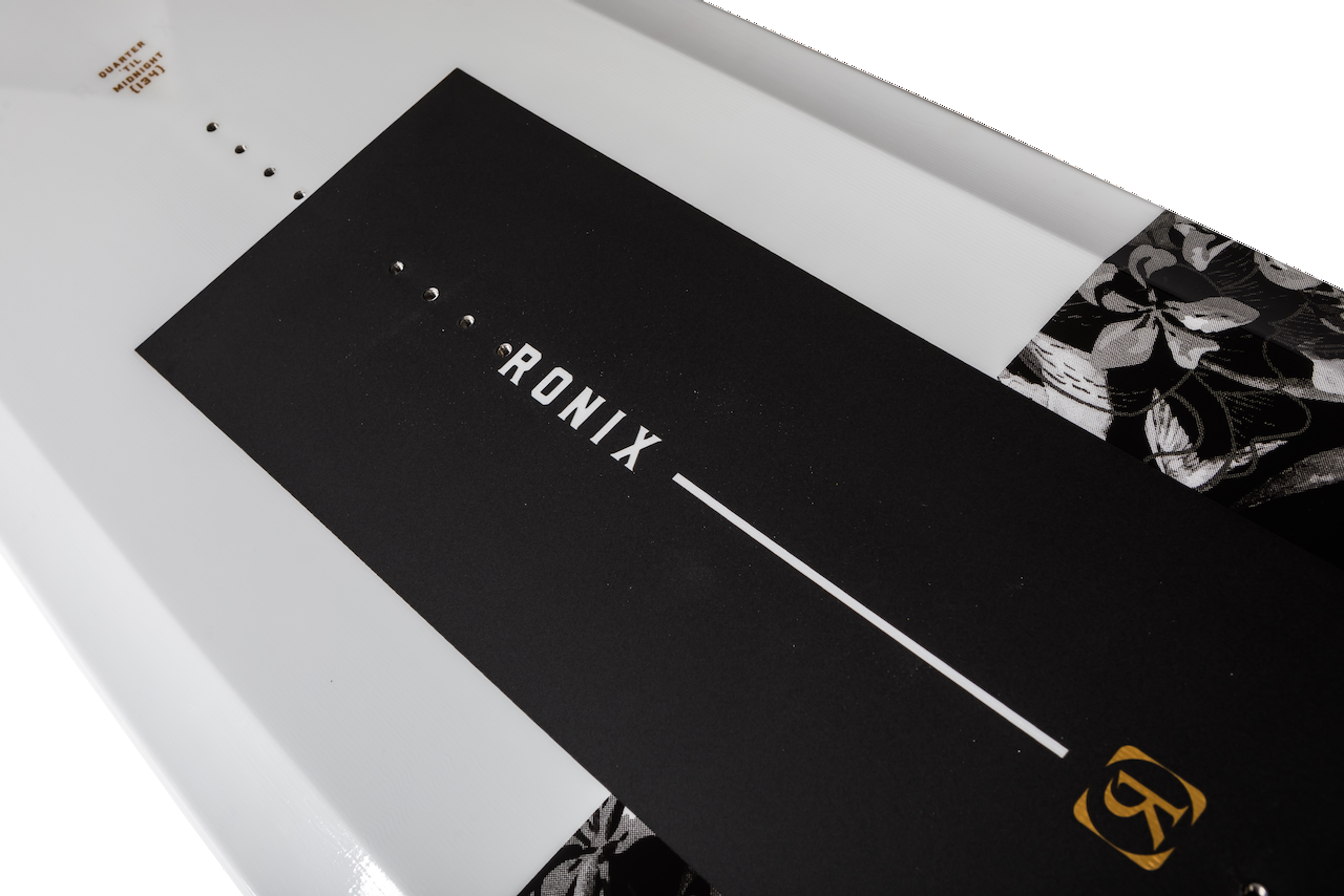 2024 Ronix Quarter 'Til Midnight - SF - White /Black Sugar Skull