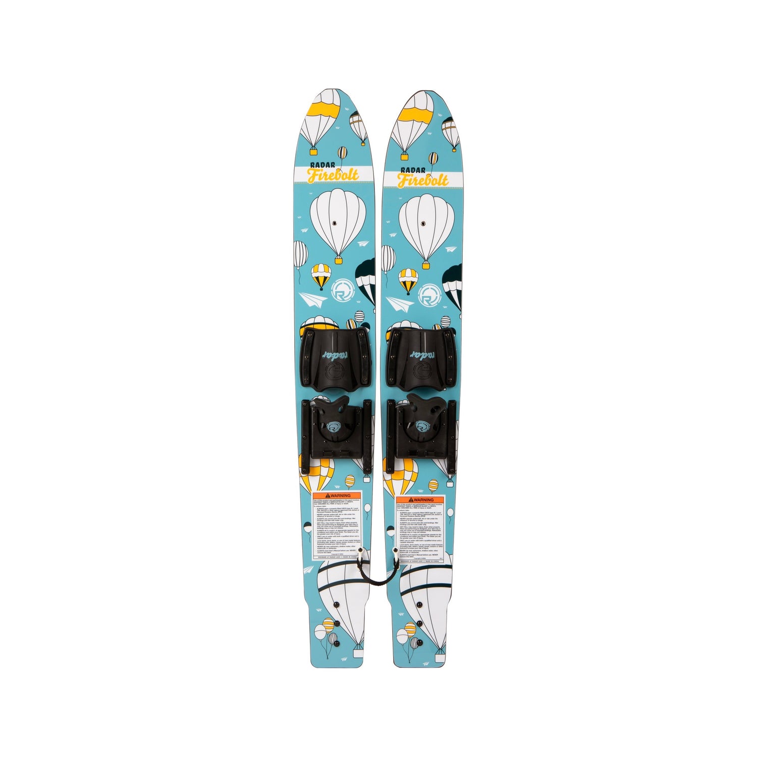 2026 RADAR Firebolt 46" w/Child Adj Horseshoe Bindings - Color Me Hot Air Balloons