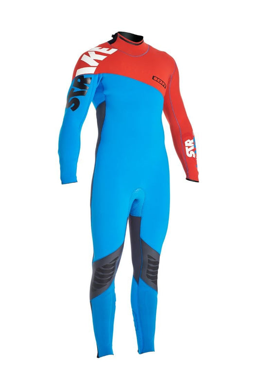 ION - Wetsuit BS - Strike Amp Semidry 4,5 DL red/blue 52/L