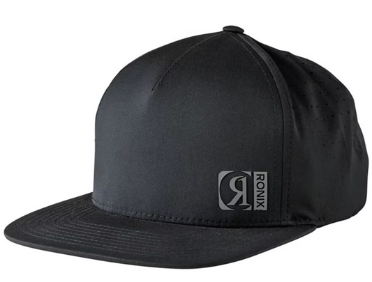 Ronix Tempest Perforated Snap Back Hat black