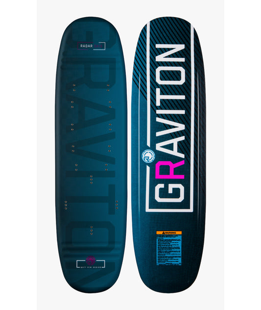 2023 Radar Graviton Trick Ski - Textreme / Steel Blue