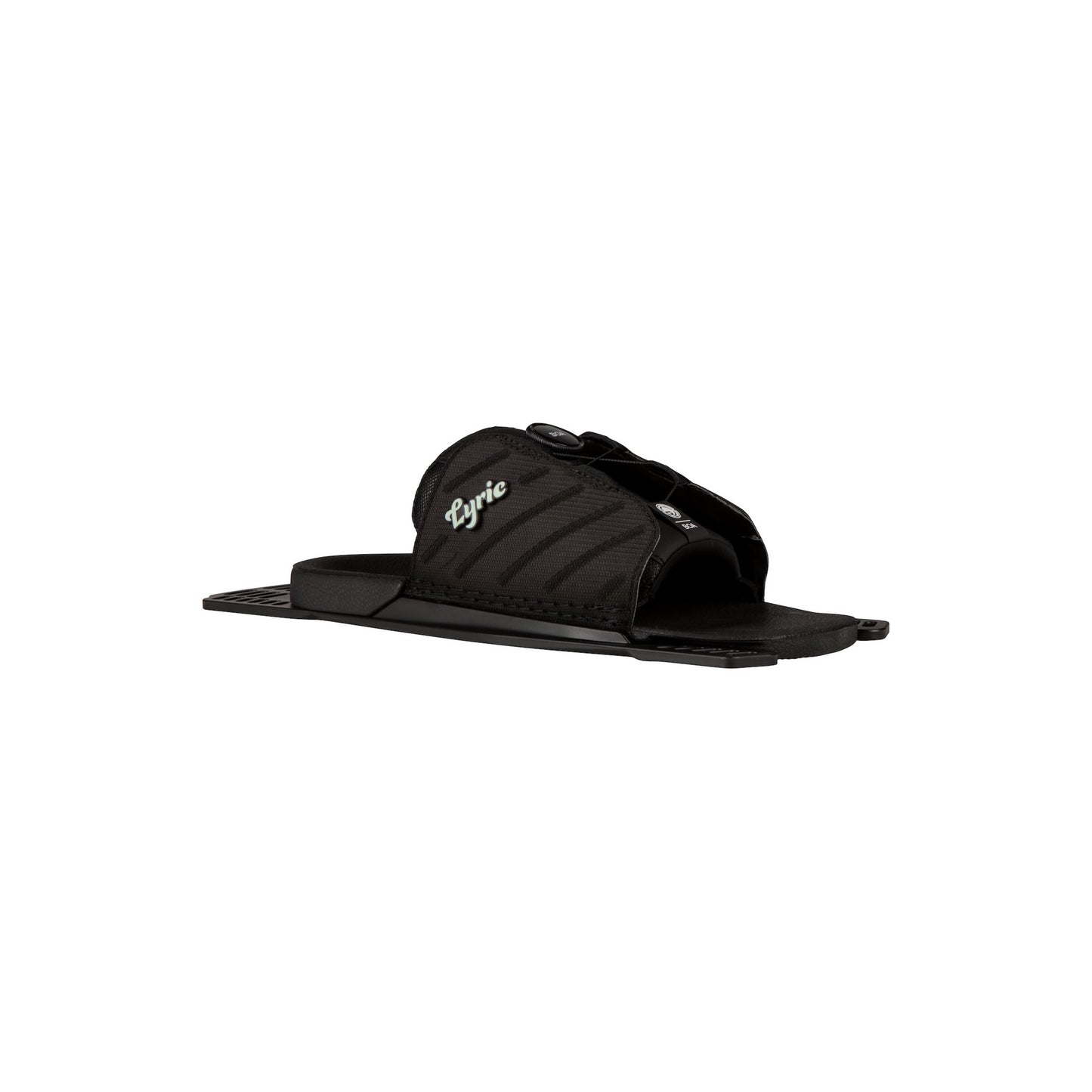 2023 Lyric Boa Boot - Black / Carbon / Rhodamine - Front Feather Frame