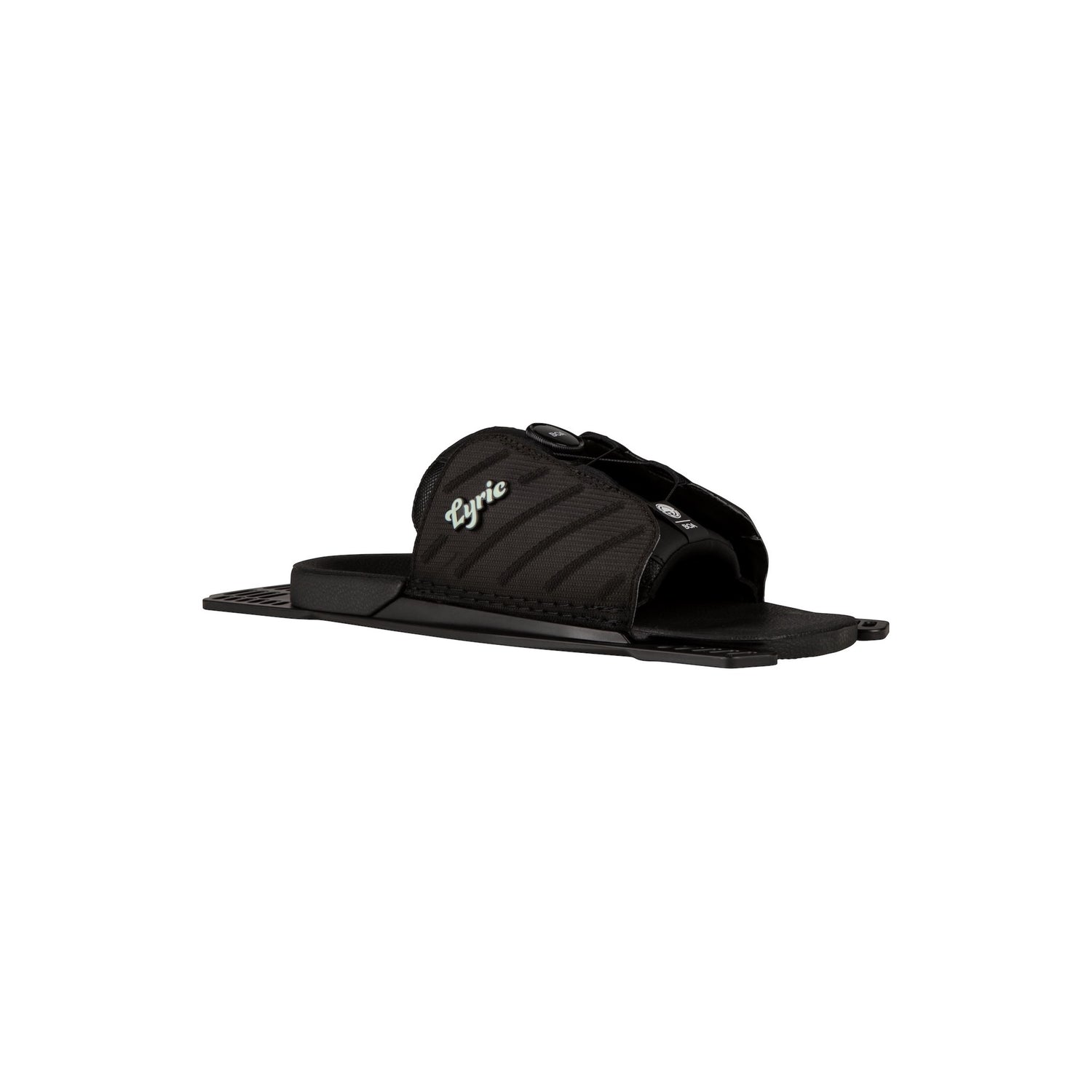 2023 Lyric Boa Boot - Black / Carbon / Rhodamine - Front Feather Frame