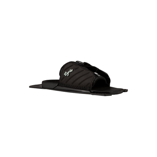 2023 Lyric Boa Boot - Black / Carbon / Rhodamine - Front Feather Frame