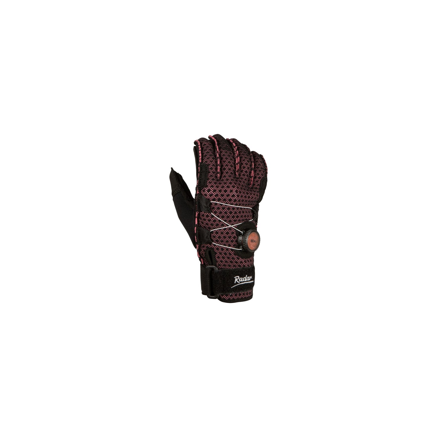 2024 Radar Lyric-A BOA - Inside-Out Glove - Black / Pink Ariaprene