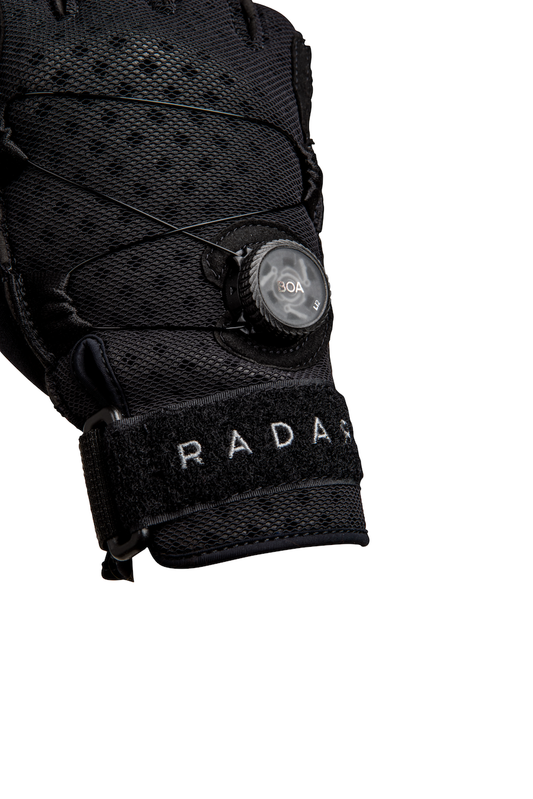 2024 Radar Vapor-K BOA Inside-Out Glove - Black / Shadow Ariaprene