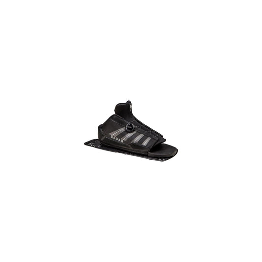 2023 Vector Boa Boot - Black / Carbon / White - Rear Aluminum Plate