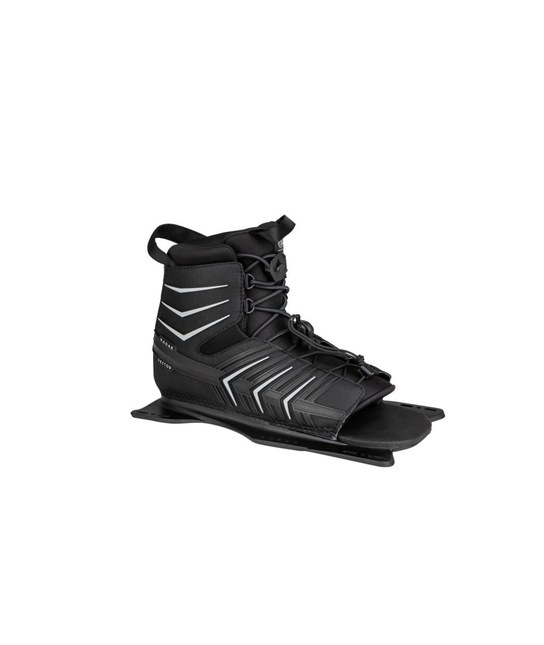 2023 Vector Boa Boot - Black / Carbon / White - Front Feather Frame