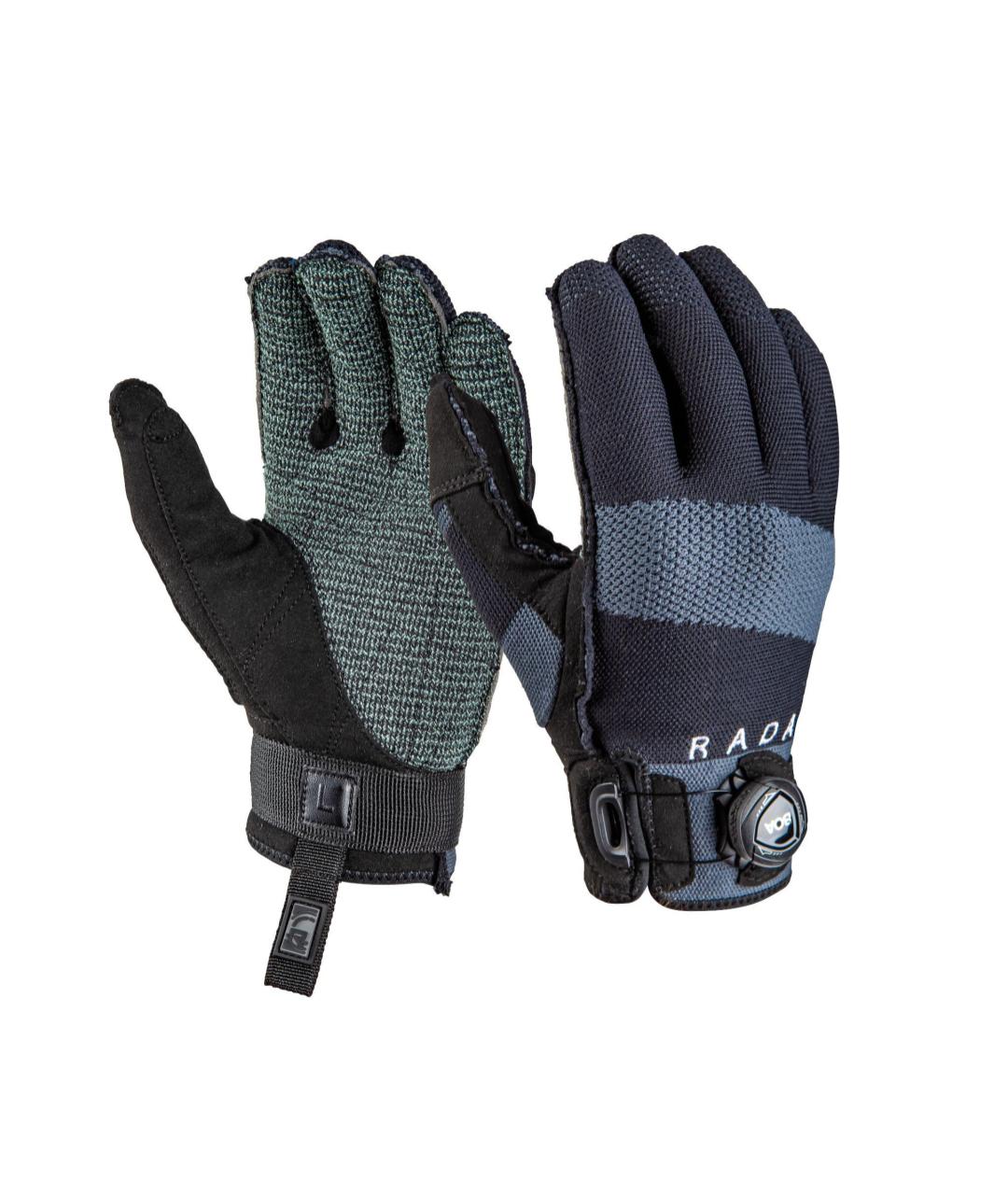 2021 RADAR Engineer BOA Inside-Out Glove - Black/Grey - S