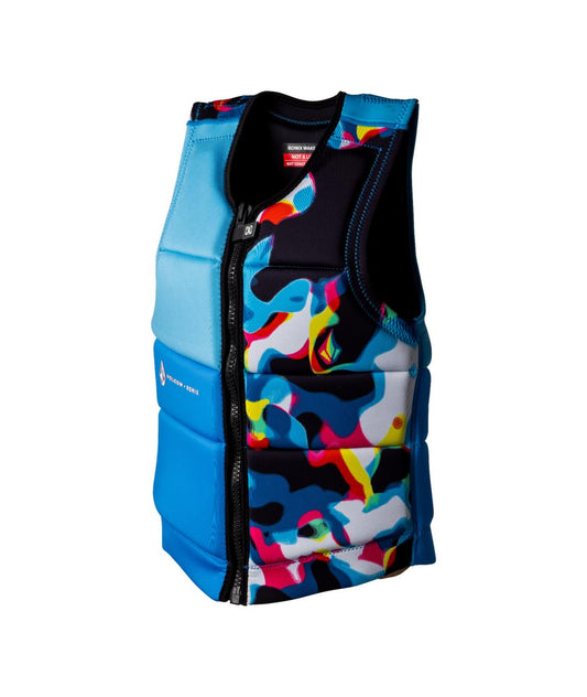 Volcom - Women's CE Approved Impact Vest - Aqua Lava