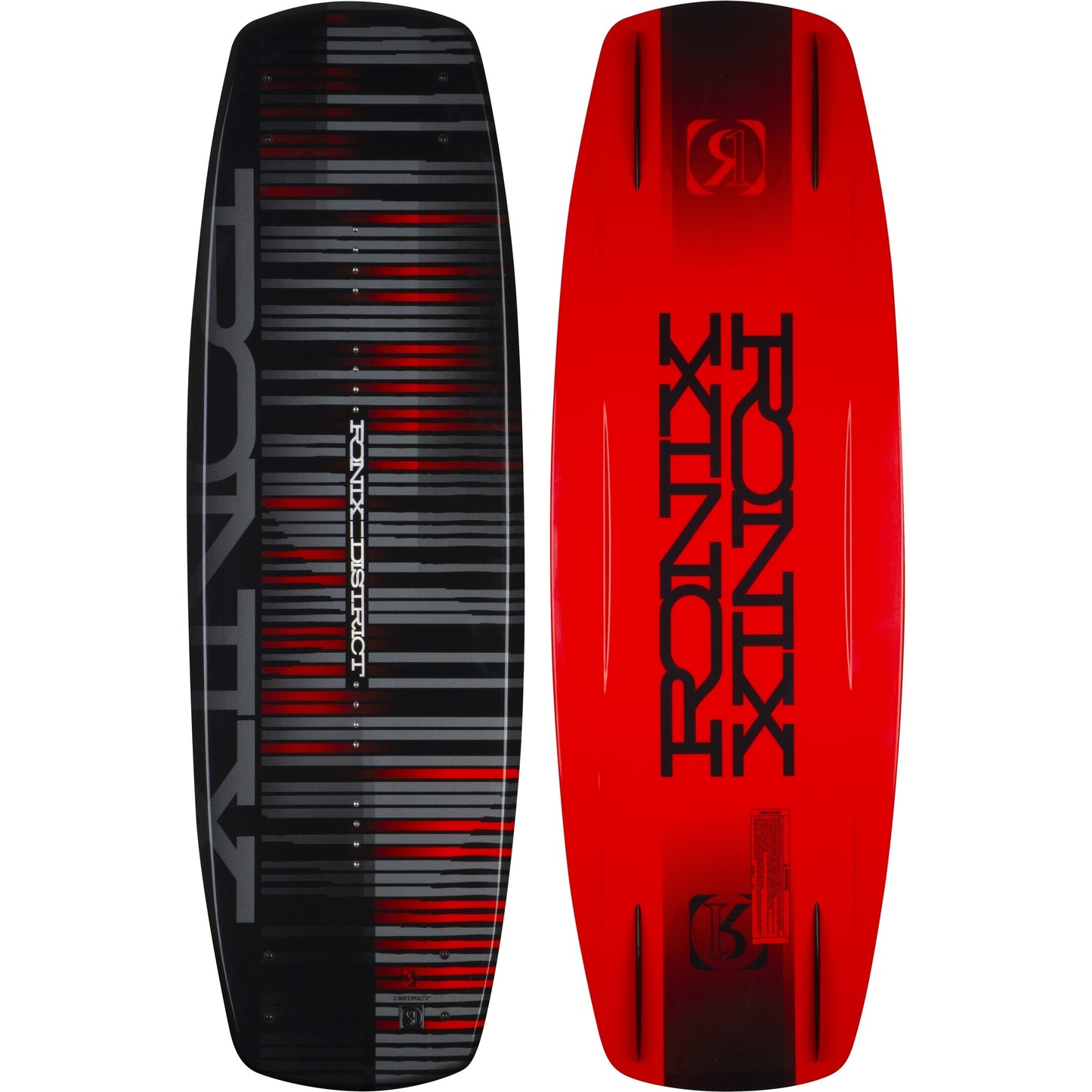 2014 Ronix - District - 143 - Charcoal / Caffeinated Red