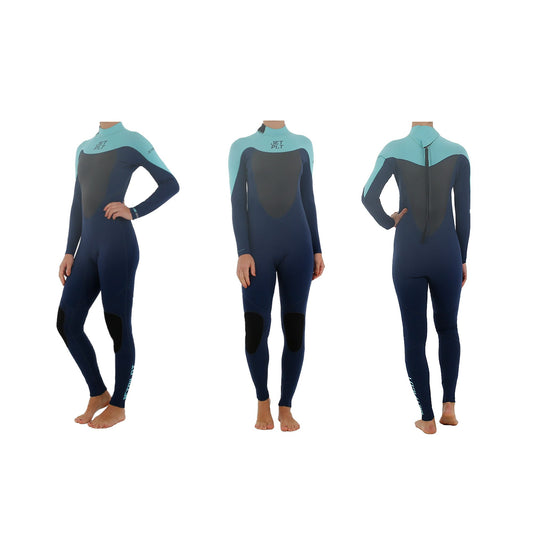 2020 Jetpilot Flight Neopren Fullsuit wms 3/2 mm teal - Size M