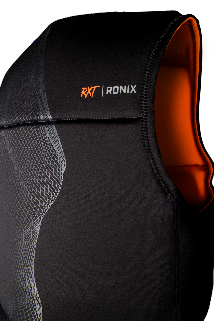 2023 Ronix RXT - CE Approved Impact Vest - Electro Orange / Black