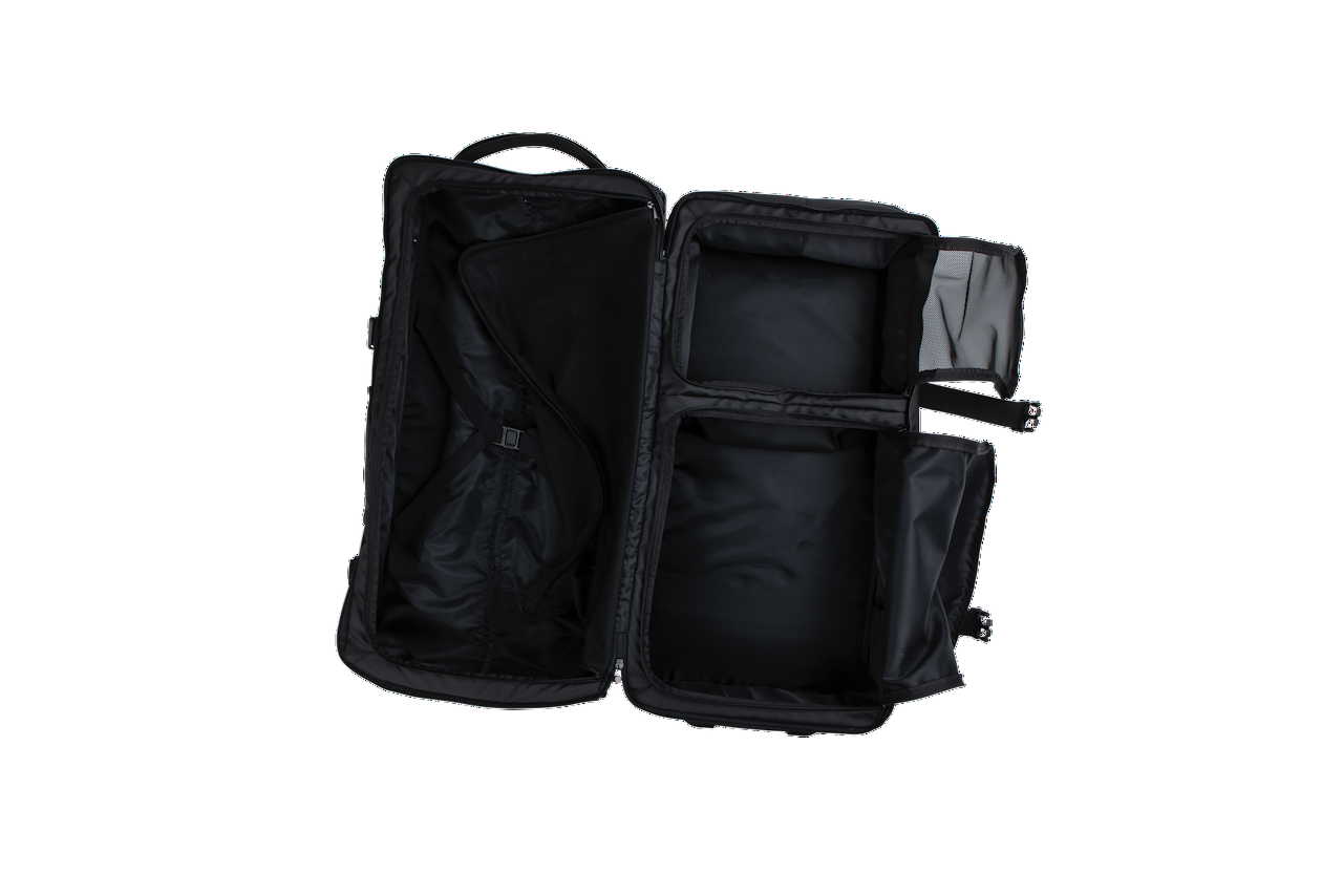 Transfer - 2-Wheel Check Luggage - Black 29 in. Tall / 110L