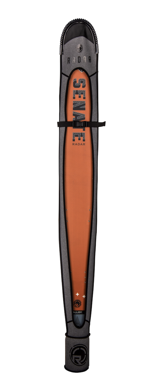 Slalom Neo Sleeve w/ Fin Protector - Heather Grey - OSFM