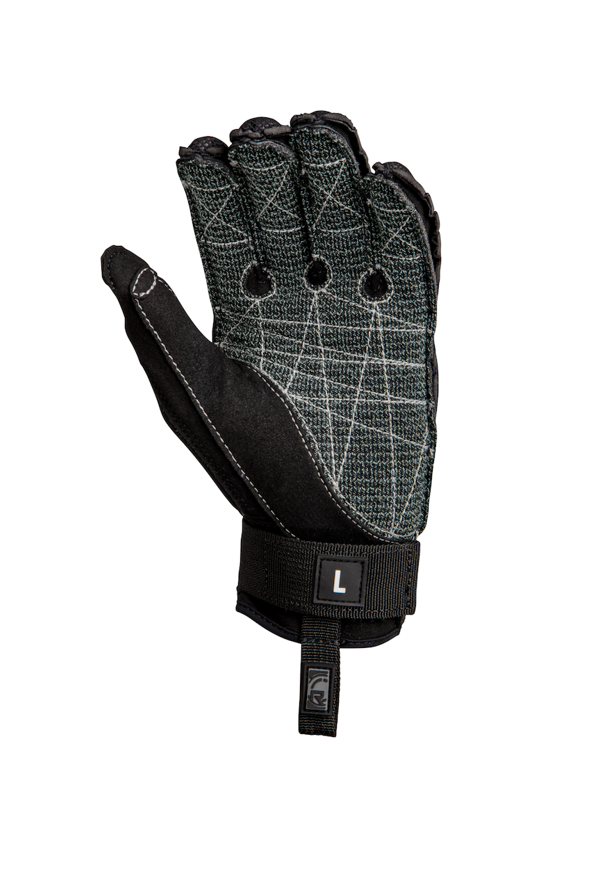 2024 Radar Vapor-K BOA Inside-Out Glove - Black / Shadow Ariaprene