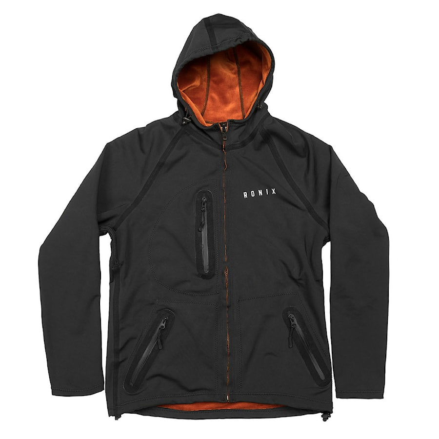 2021 Ronix - Wet/Dry Neo Shell Jacket Black/Orange S