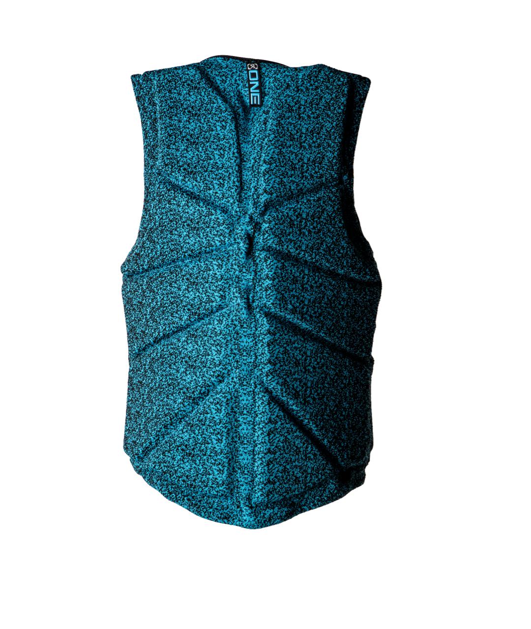 One - Impact Vest - Engineered Digital Azure Blue