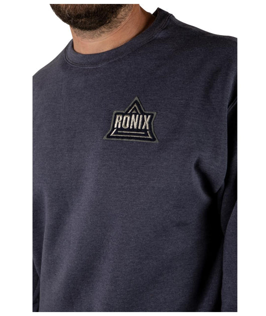 Game Changer - Crew Neck - Heather Navy